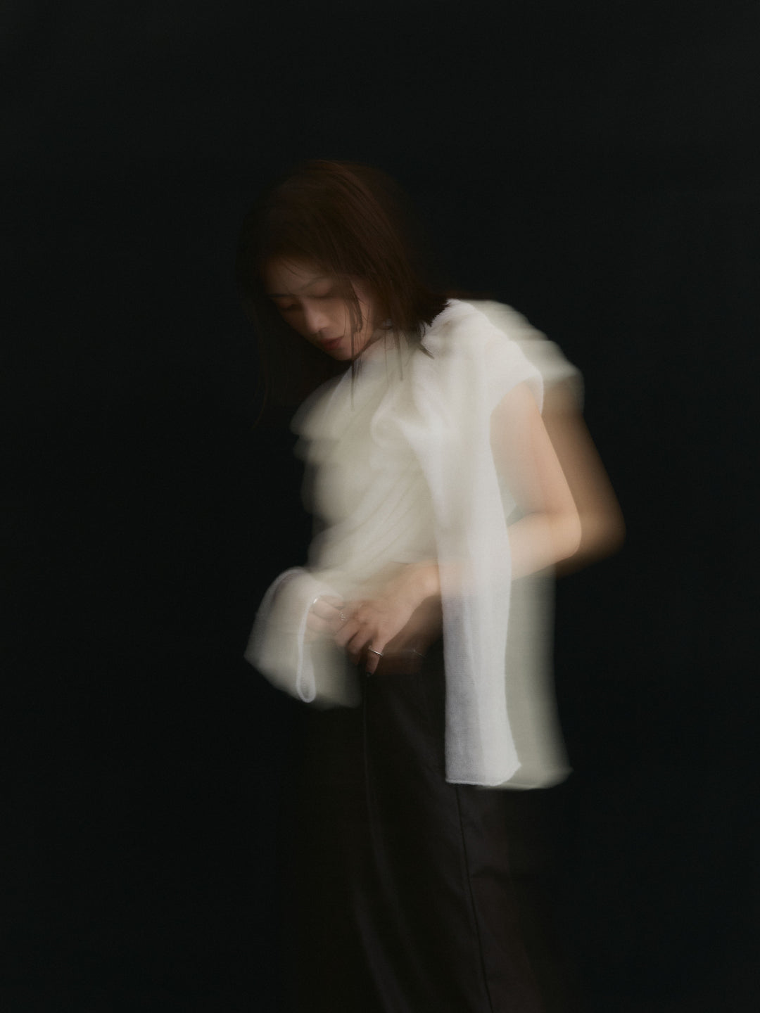 【Allure】[SET]オフショルシアーニットプルオーバー+オフショルシアーニットプルオーバー(2set)