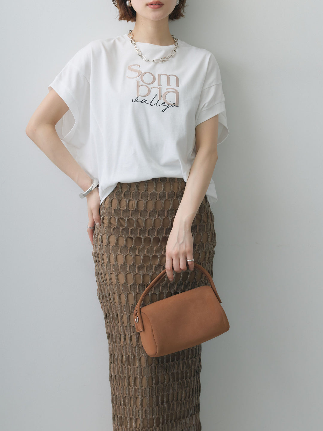 [SET]立体ロゴエンボスTEE +立体ロゴエンボスTEE (2set)
