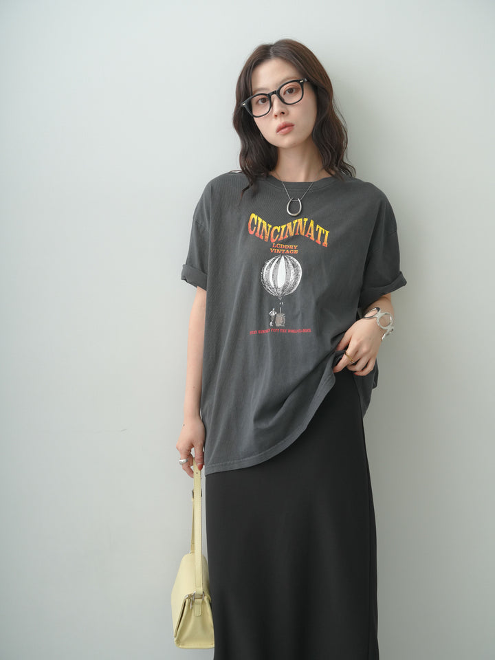 [SET]ヴィンテージライクプリントオーバーTEE+ヴィンテージライクプリントオーバーTEE(2set)