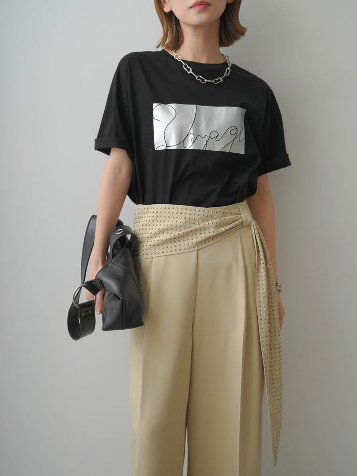 [SET]箔プリントボックスTEE+箔プリントボックスTEE(2set)