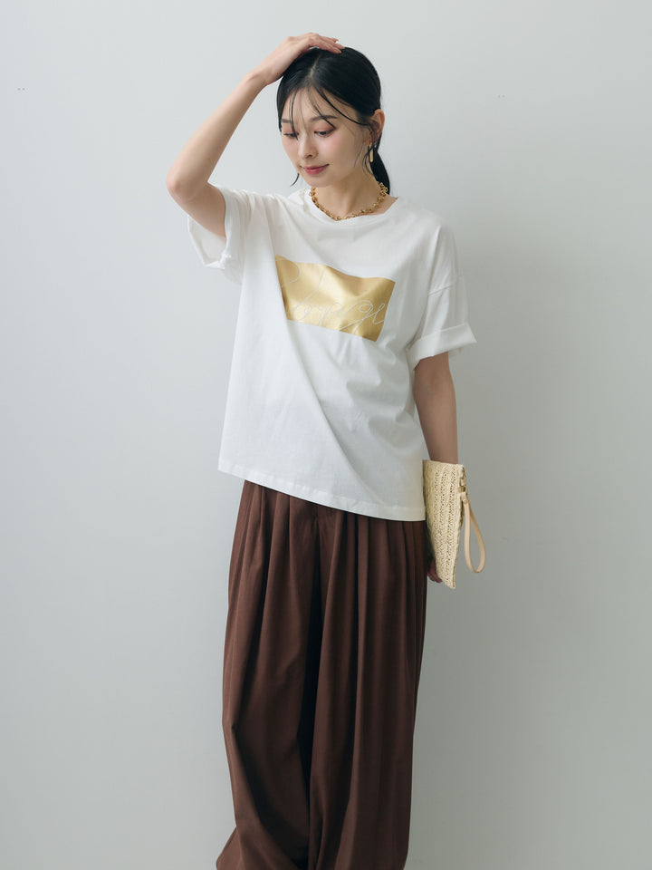 [SET]箔プリントボックスTEE+箔プリントボックスTEE(2set)