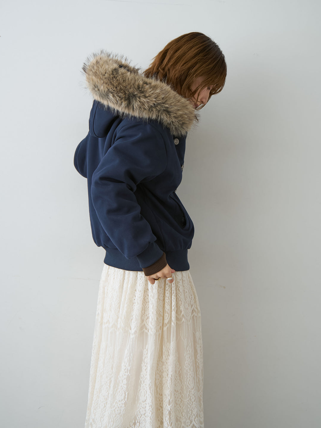 [SET]ナポレオンスウェットパフブルゾン+選べるアクセセット(2set)