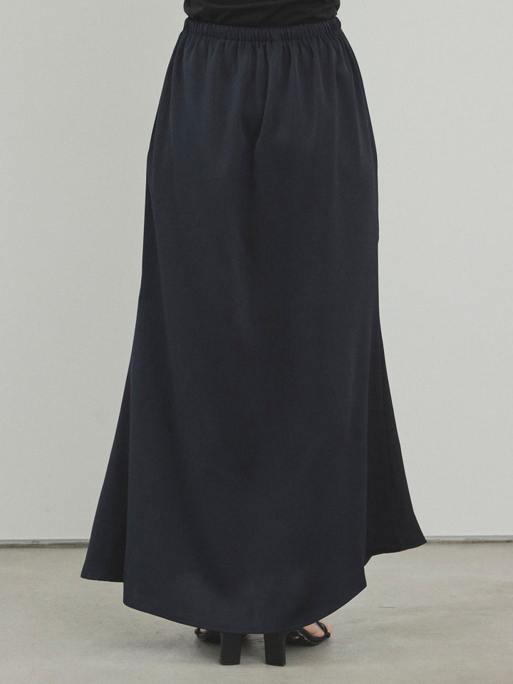 [予約]リラックスナロースカート/ネイビー