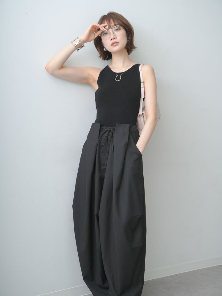 [SET]バックスリットニットタンクトップ+バックスリットニットタンクトップ(2set)