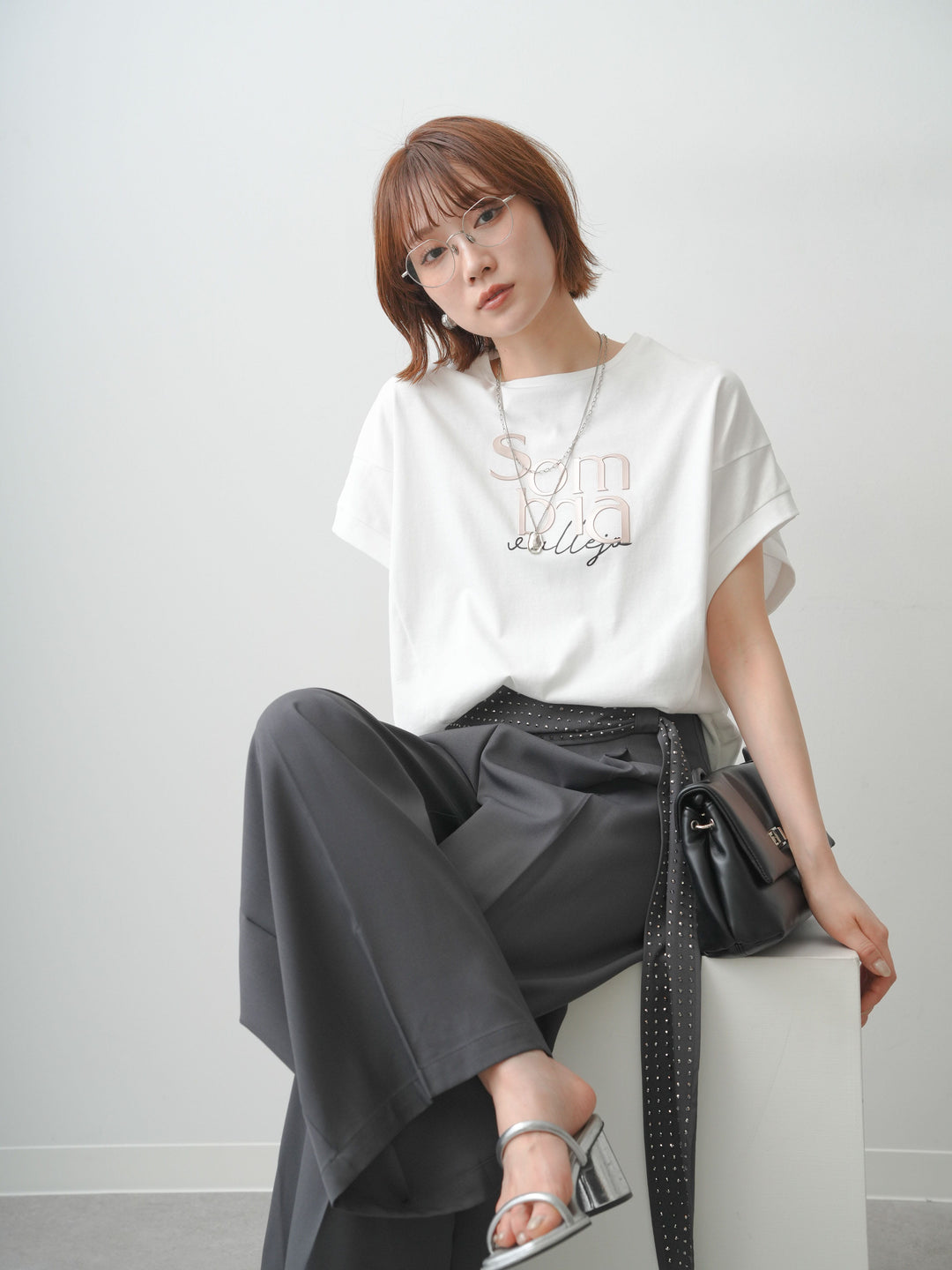 [SET]立体ロゴエンボスTEE +立体ロゴエンボスTEE (2set)
