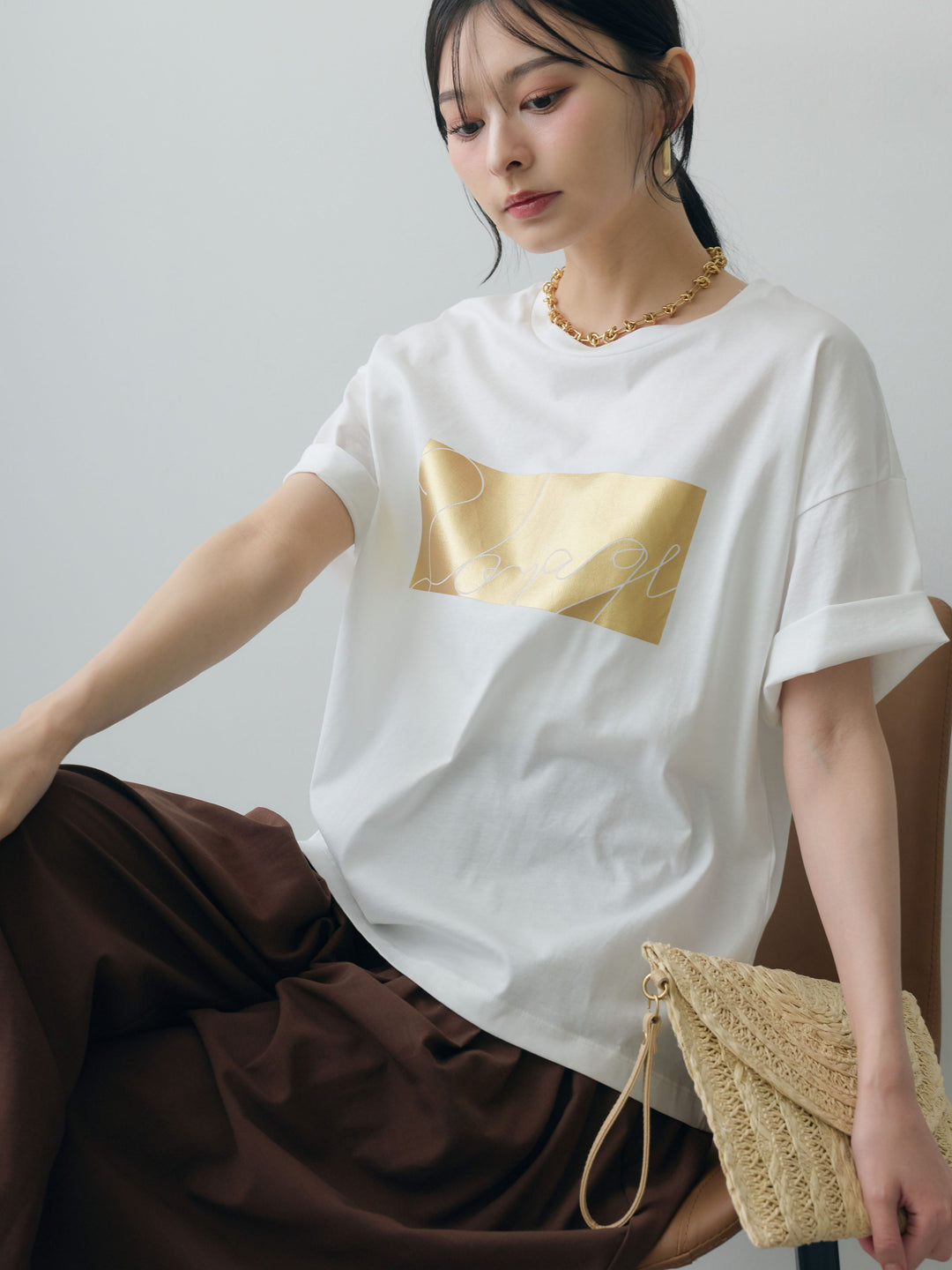 [SET]箔プリントボックスTEE+箔プリントボックスTEE(2set)