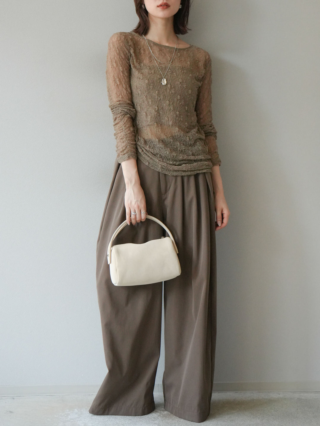 [予約]シアーレーストップス/カーキ