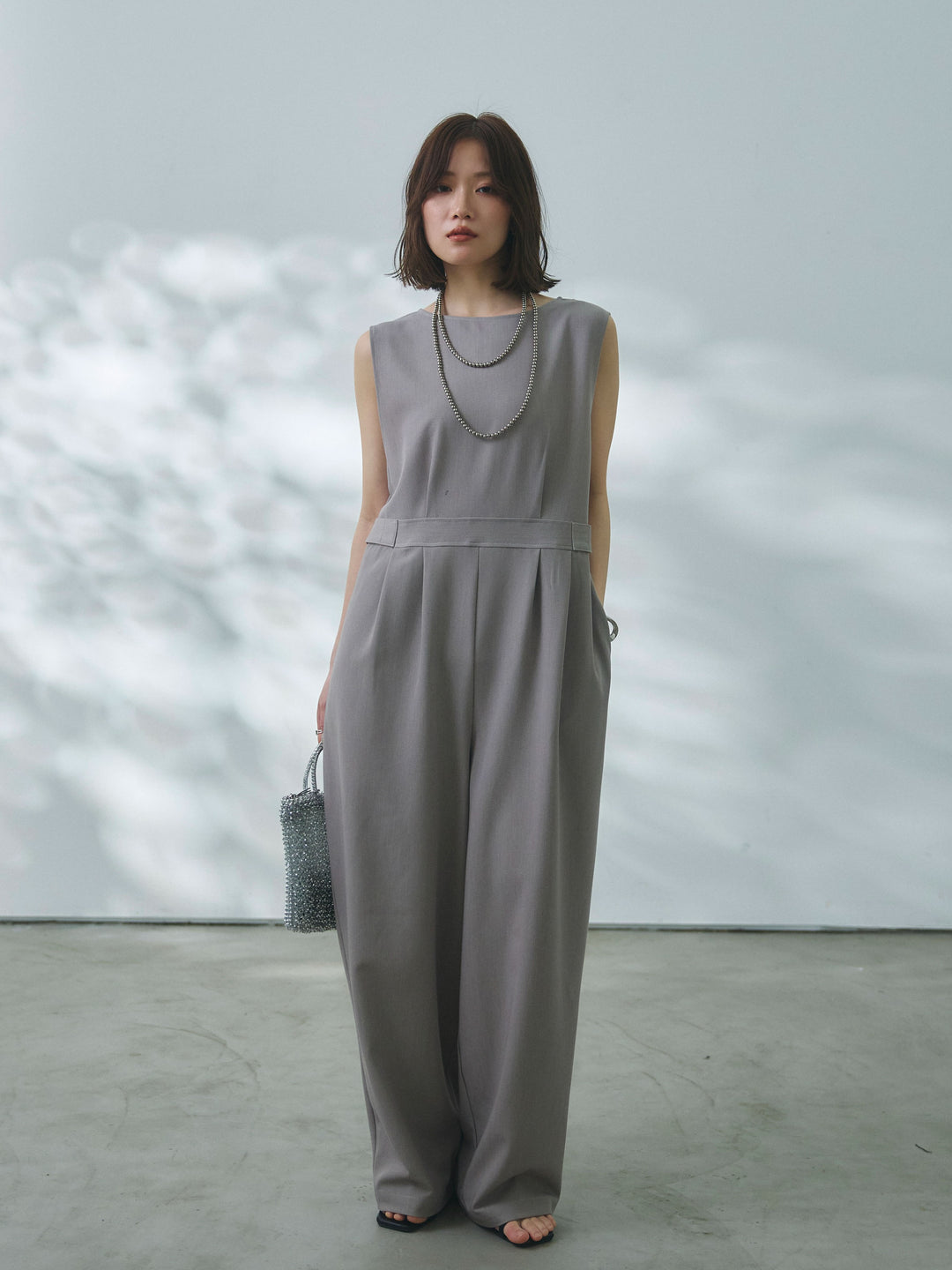 【Allure】[SET]ウエストベルトオールインワン+ウエストベルトオールインワン(2set)