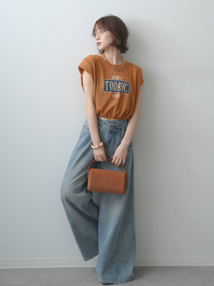 [SET]ヴィンテージロゴドロストTEE+選べるアクセセット(2set)