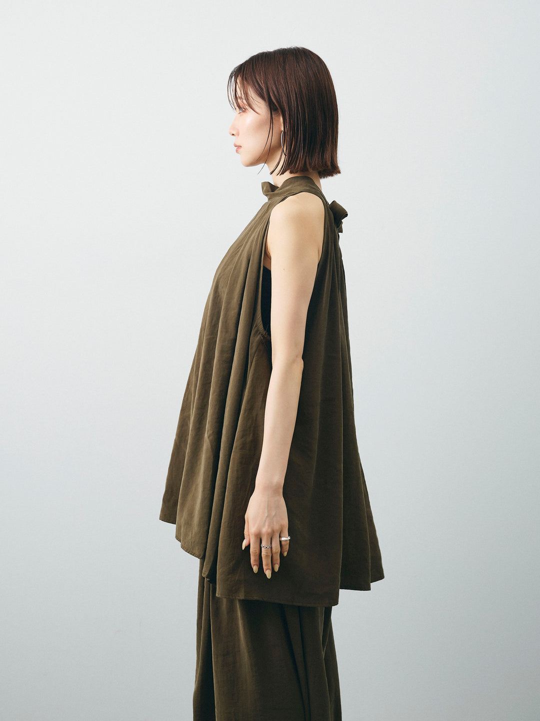 [SET] 桃色拉絨吊帶衫＆寬褲 SET UP（2 套）