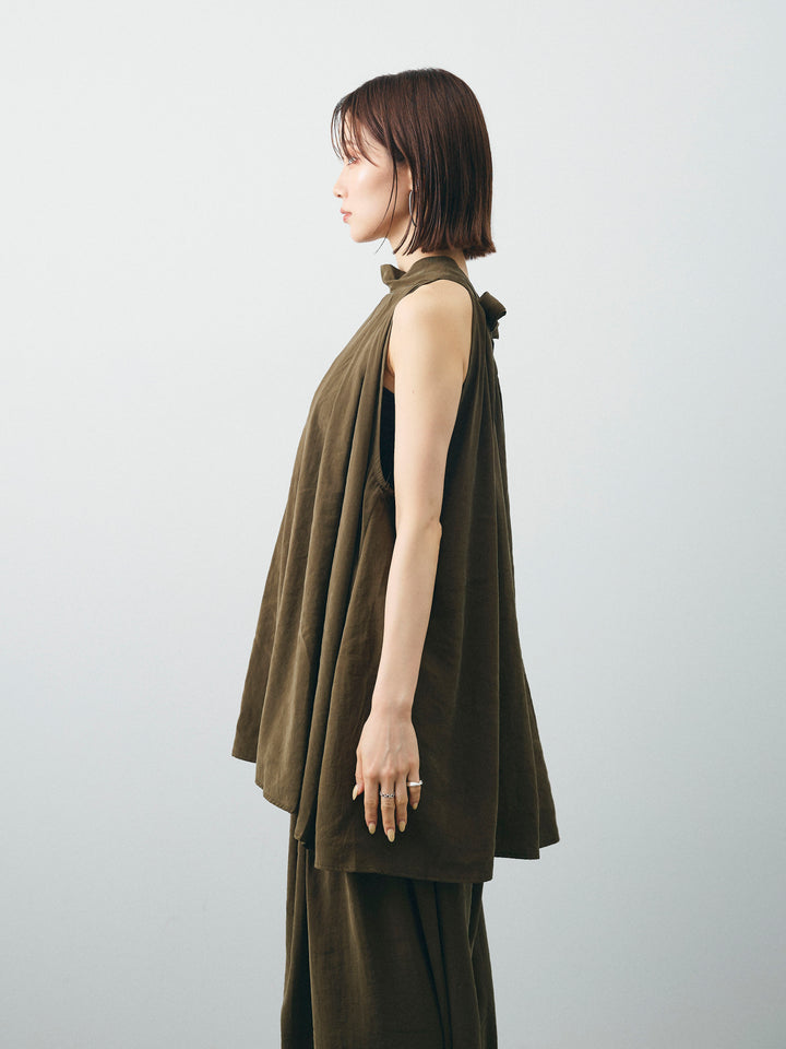 [SET] 桃色拉絨吊帶衫＆寬褲 SET UP（2 套）