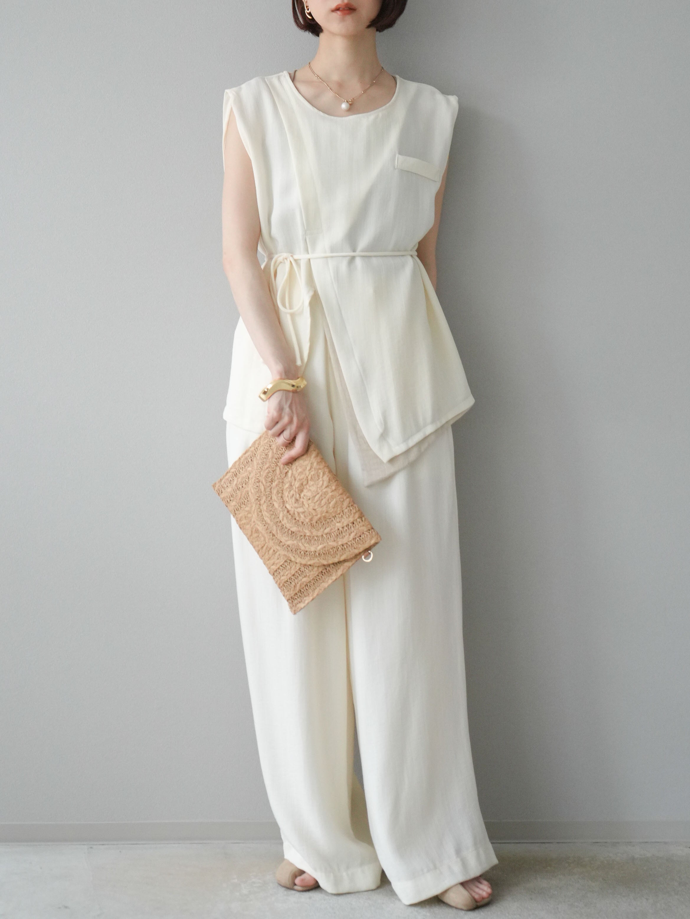 AP STUDIO リネン メッシュ フーディ トップス AP STUDIO リネン メッシュ フーディ トップス 【公式通販】