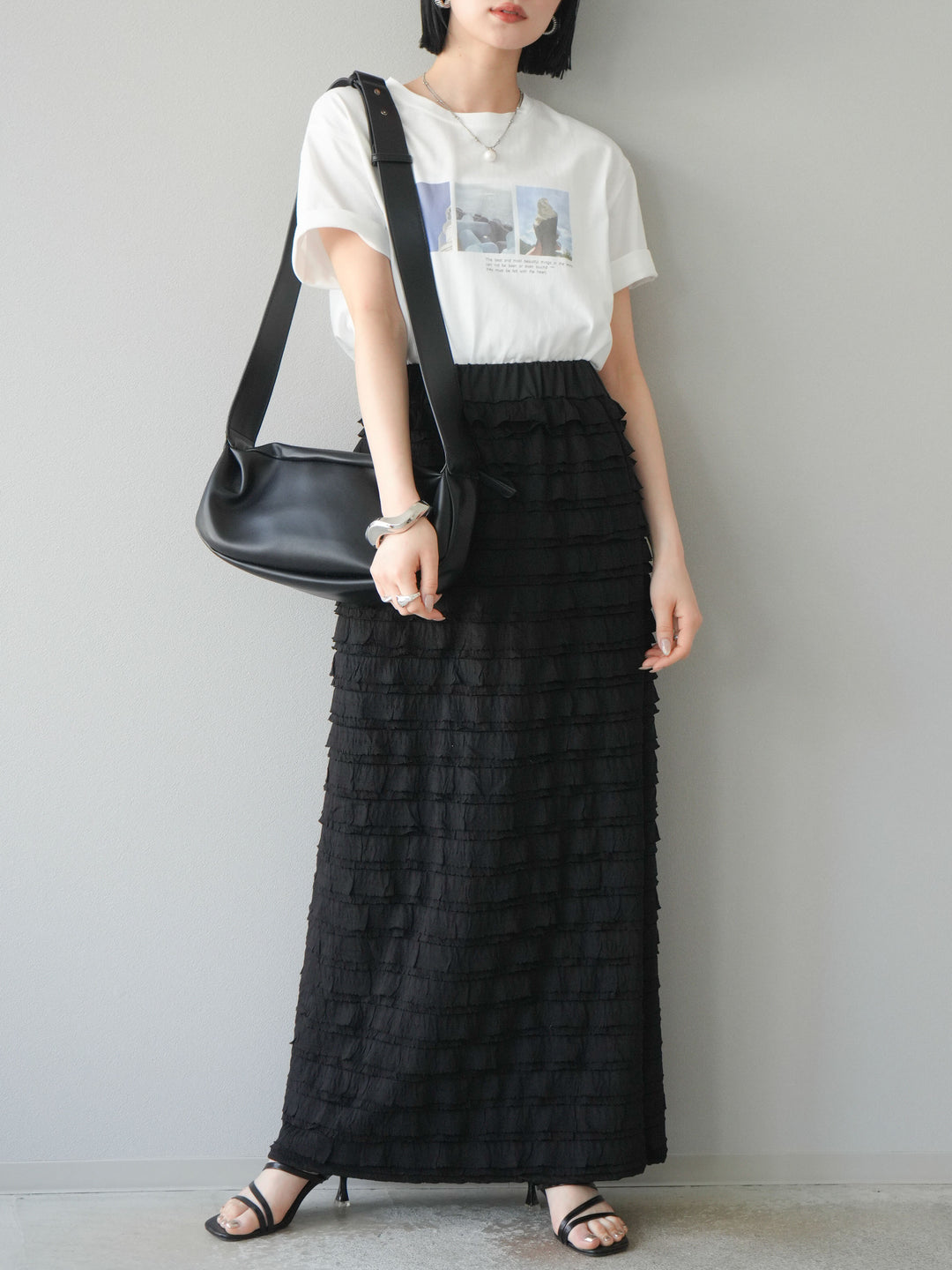 [予約]ショルダーバッグ/ブラック