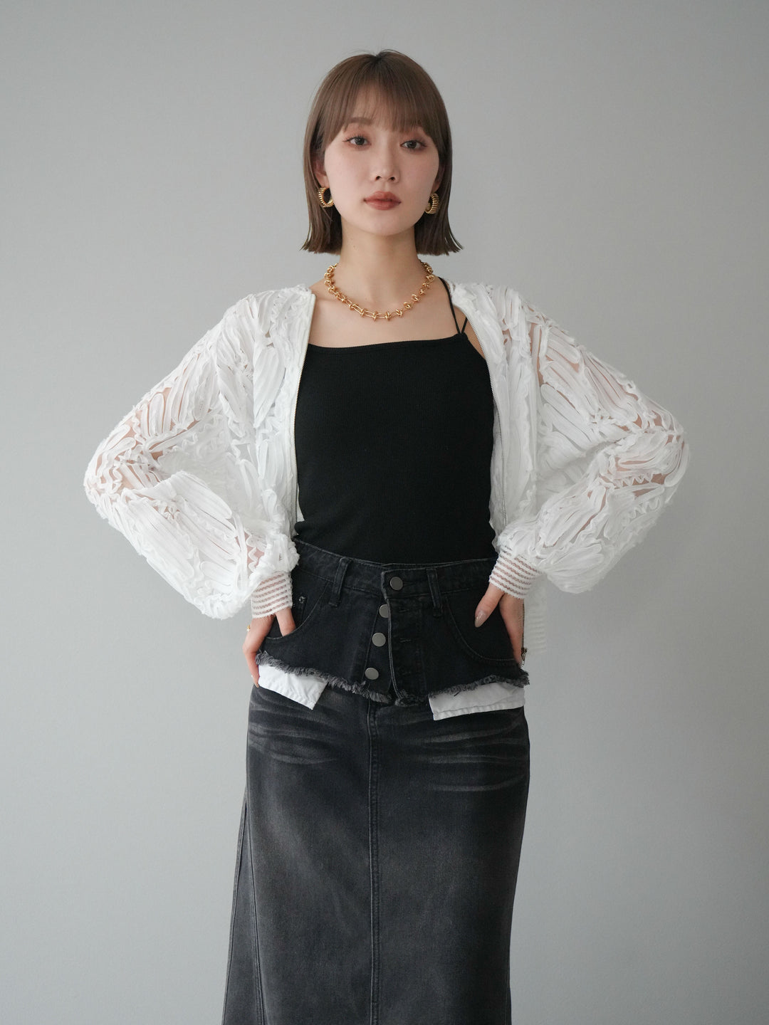 [予約]シアージャガードブルゾン/オフ