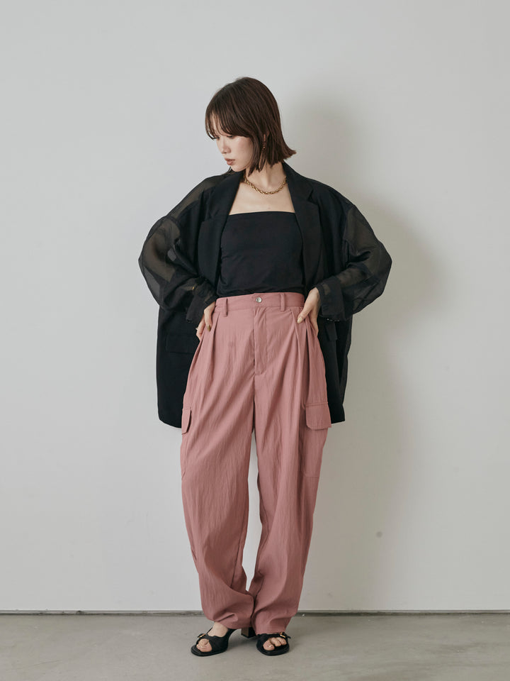 [予約]ミリタリーカーゴパンツ/ピンク