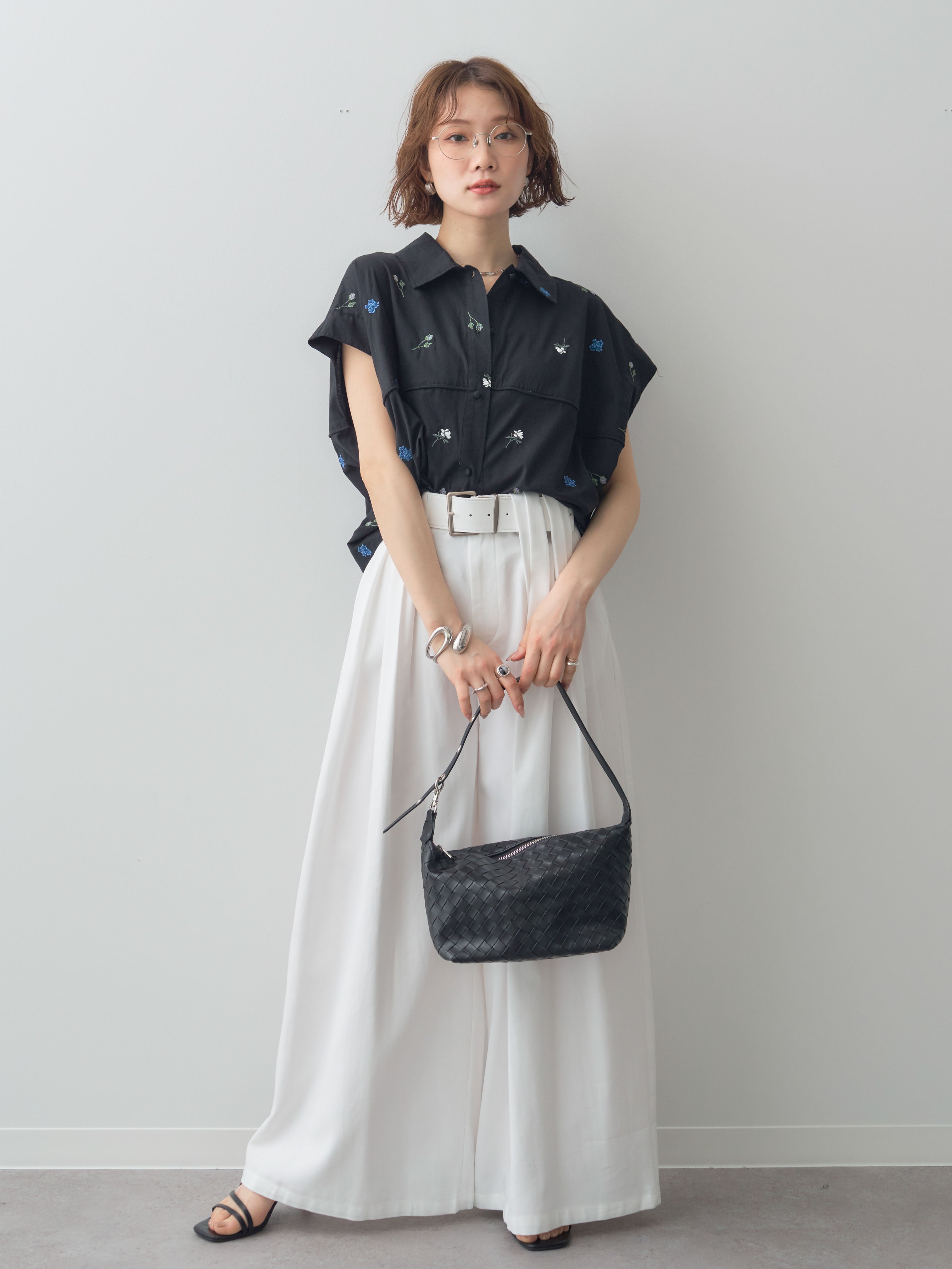 lumier ブラウス+キャミソール+ワイドパンツ(3SET) All Items – Lumier