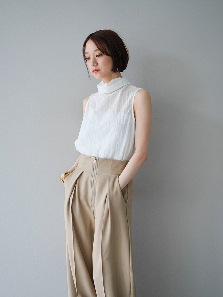 [SET] 後繫帶無袖上衣 + 可選飾品套裝（2 套）