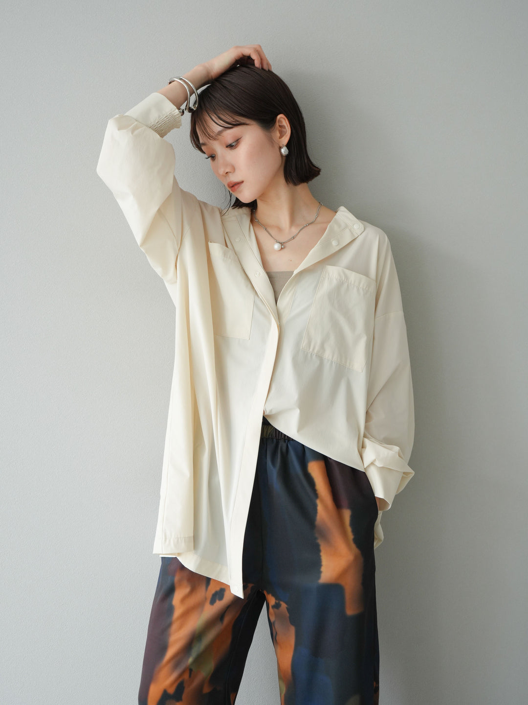 [予約]ICE TOUCH ２WAYオーバーシャツ/オフ