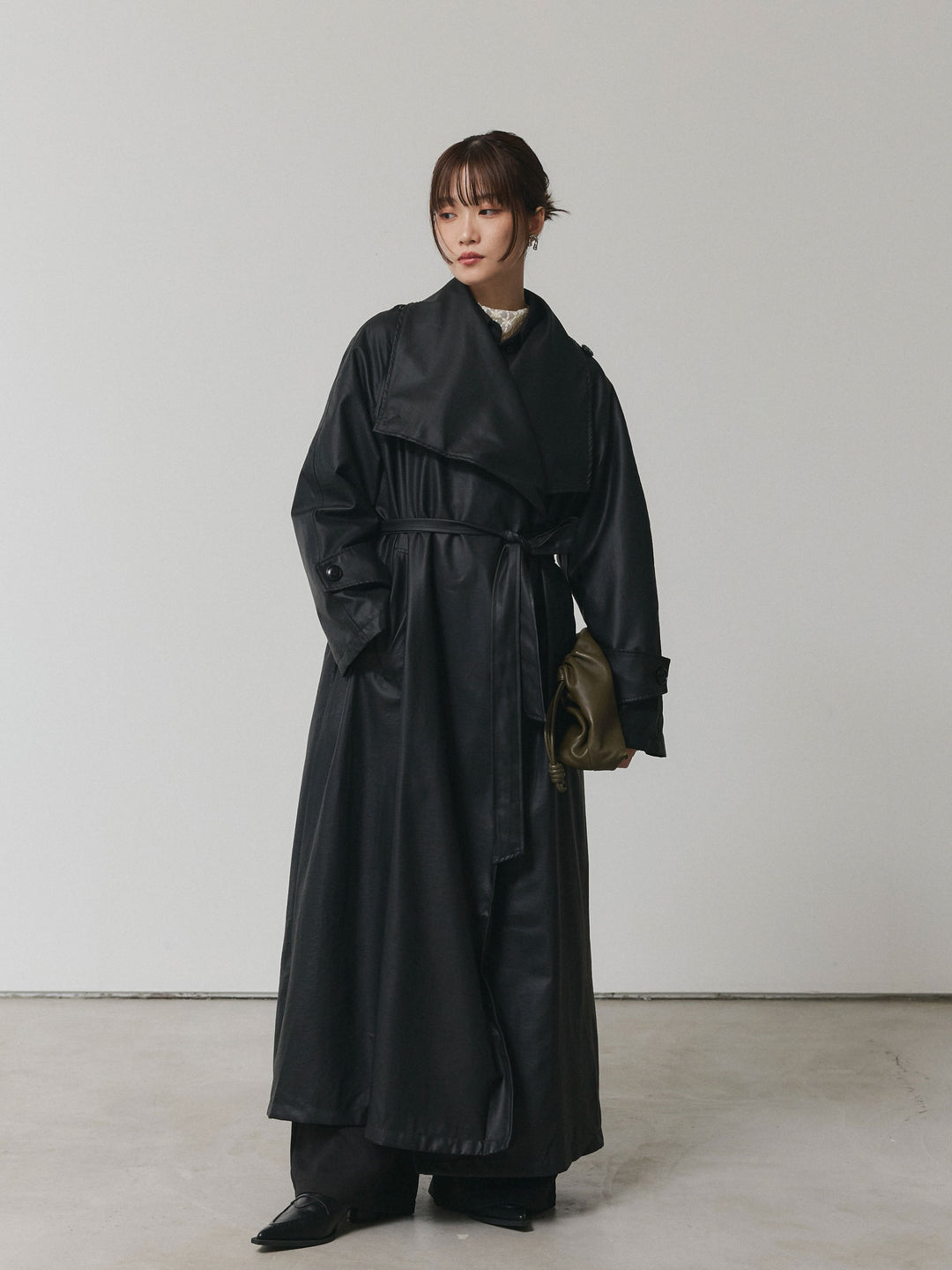 【Allure】[SET]ボタンダウンオーバーシャツ+ボタンダウンオーバーシャツ(2set)