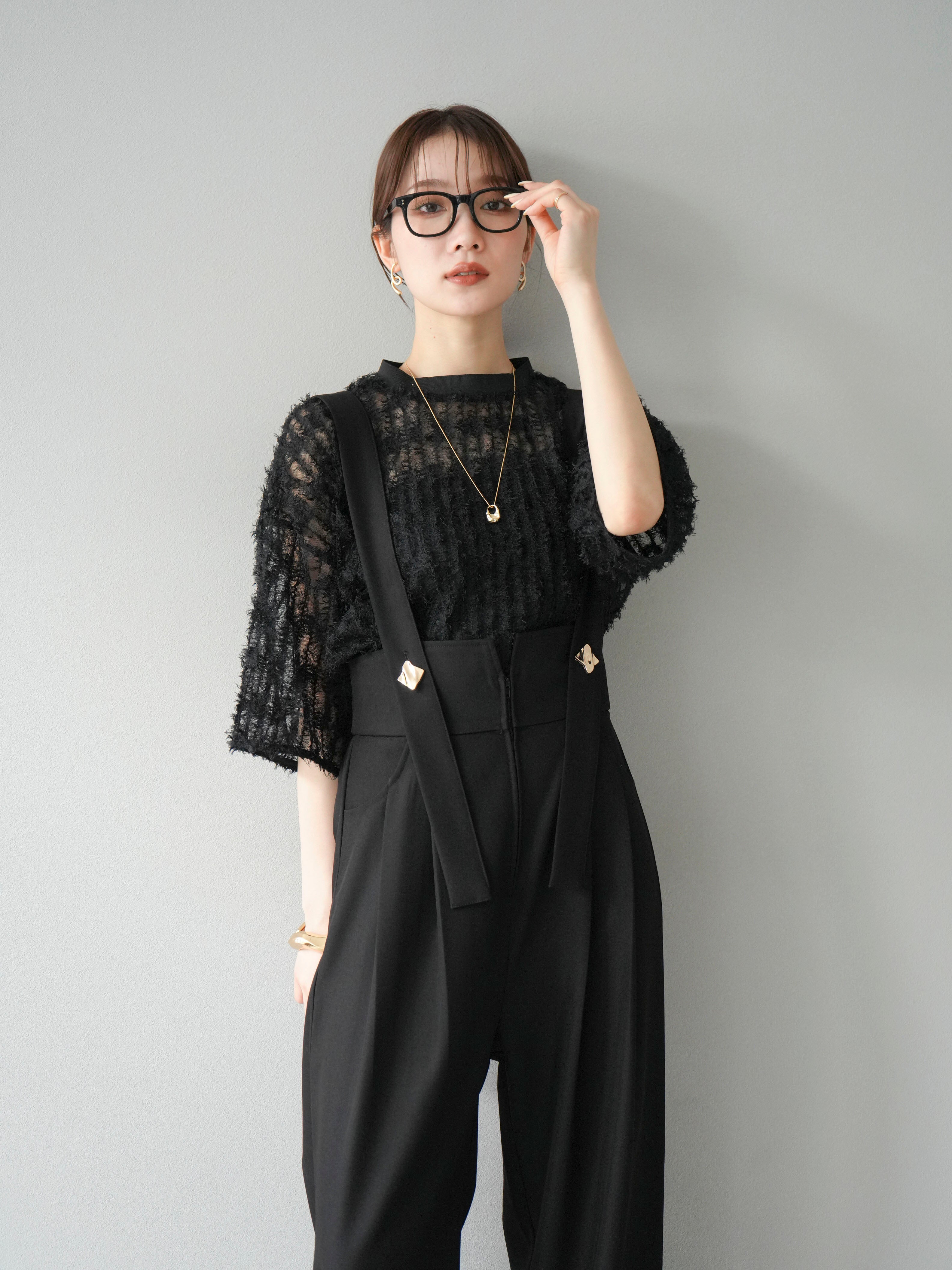 新品タグ付き　1% ボリュームシアースリーブプルオーバー　ブラック 予約]シアーダンボールボリュームスリーブMA-1/ブラック – Lumier