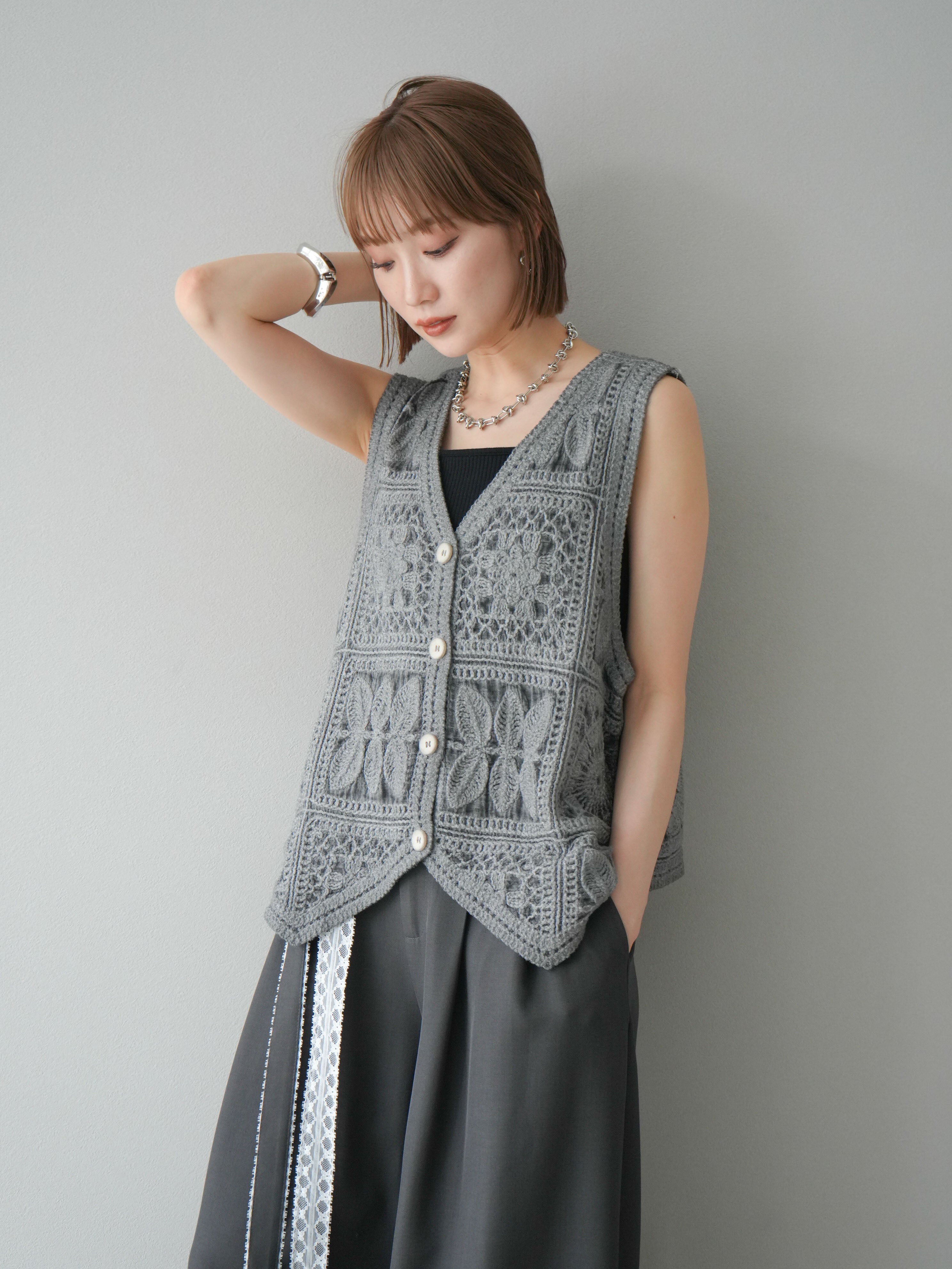 予約]クロシェジレ/グレー – Lumier