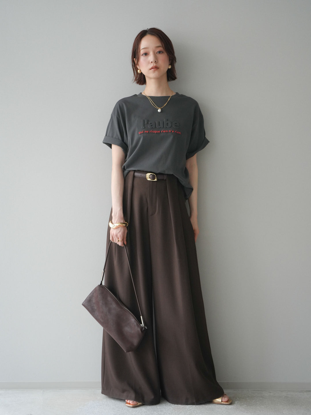 [SET]エンボスロゴTEE+選べるアクセセット(2set)