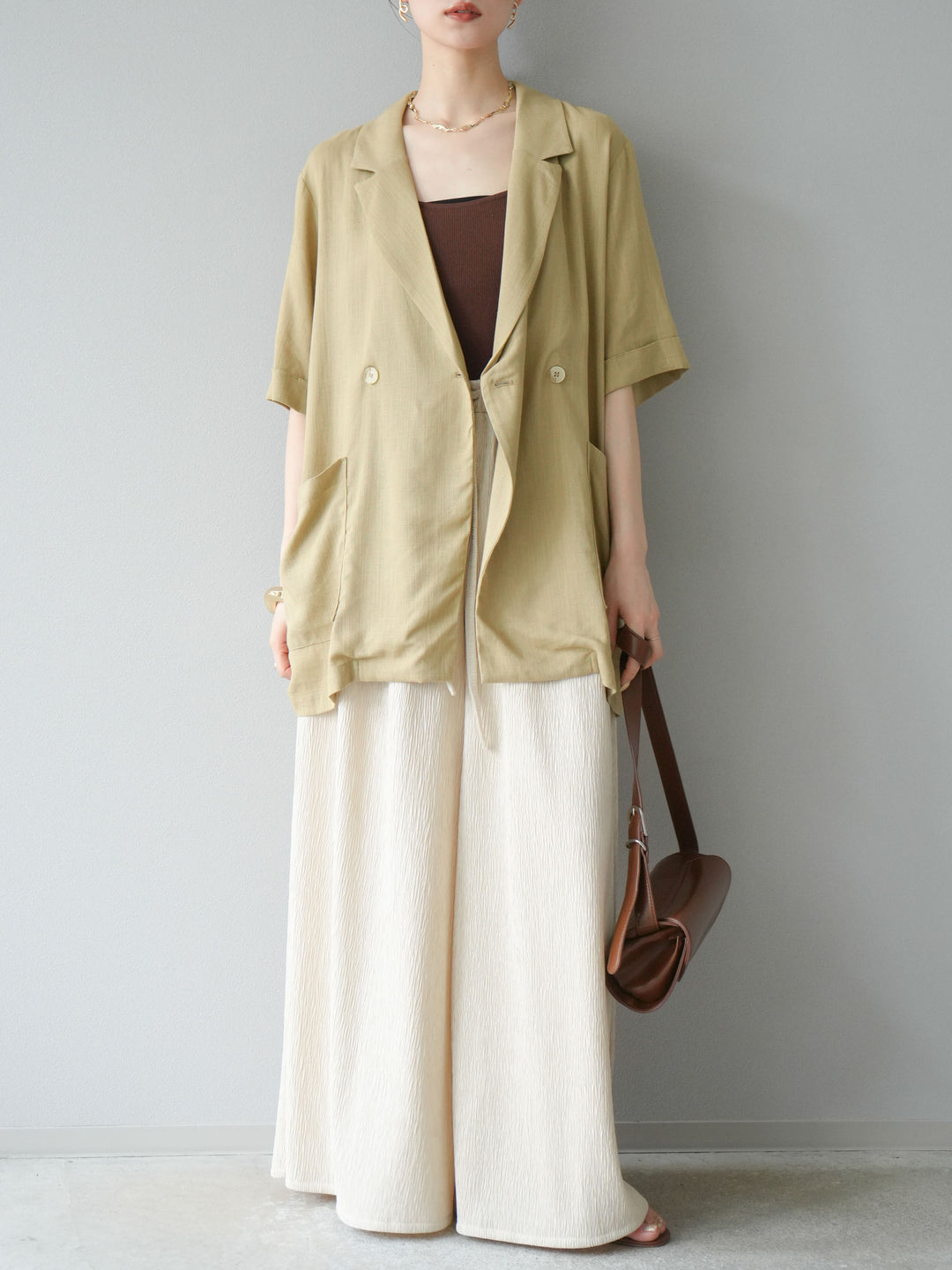 [預購] Willow 寬鬆褲/米色