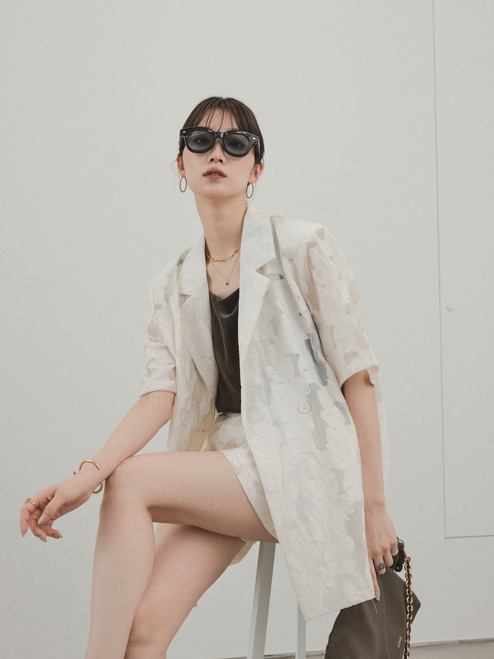 [SET]シアージャガードハーフジャケット＆ハーフパンツSET UP(2set)