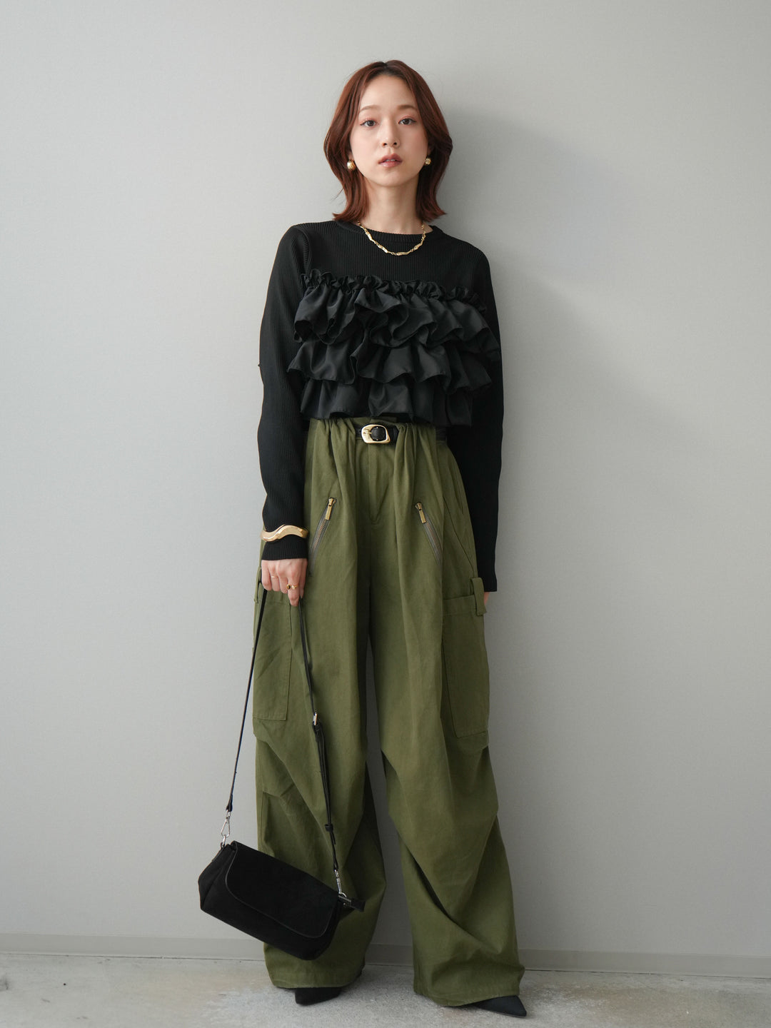 [予約]コットンタックループパンツ/khaki