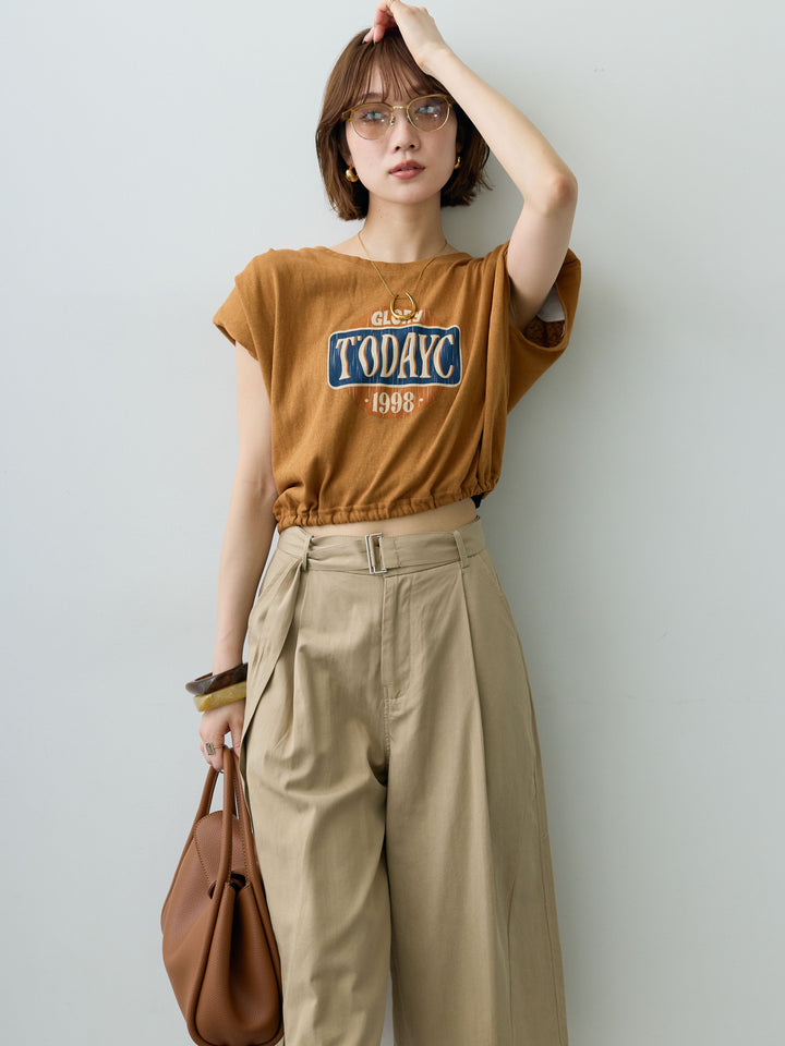 [SET]ヴィンテージロゴドロストTEE+選べるアクセセット(2set)