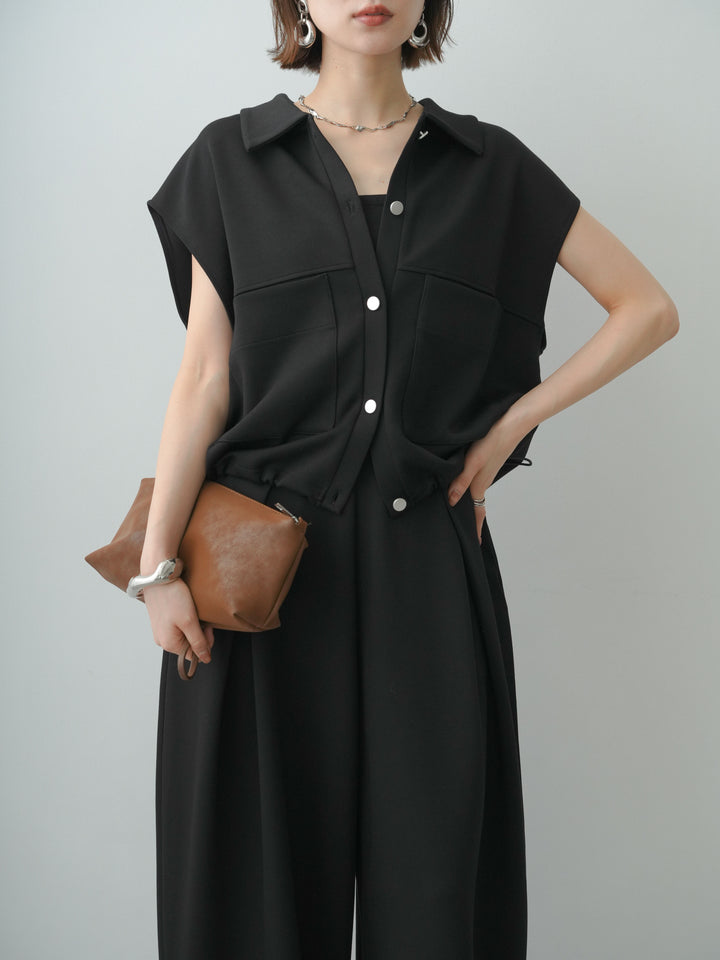 [SET]ボンディングノースリベスト+選べるアクセセット(2set)