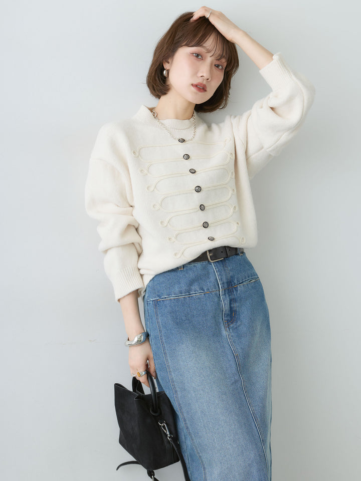 [SET]ナポレオンニットプルオーバー+ナポレオンニットプルオーバー(2set)