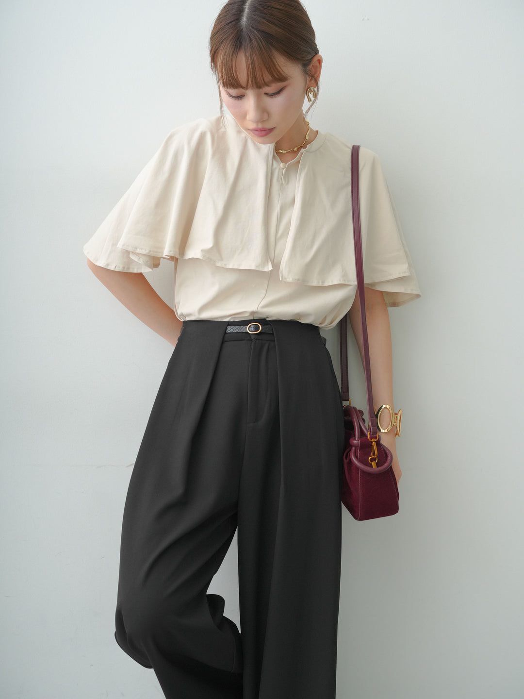 [SET]前後2wayケープTEE+前後2wayケープTEE(2set)