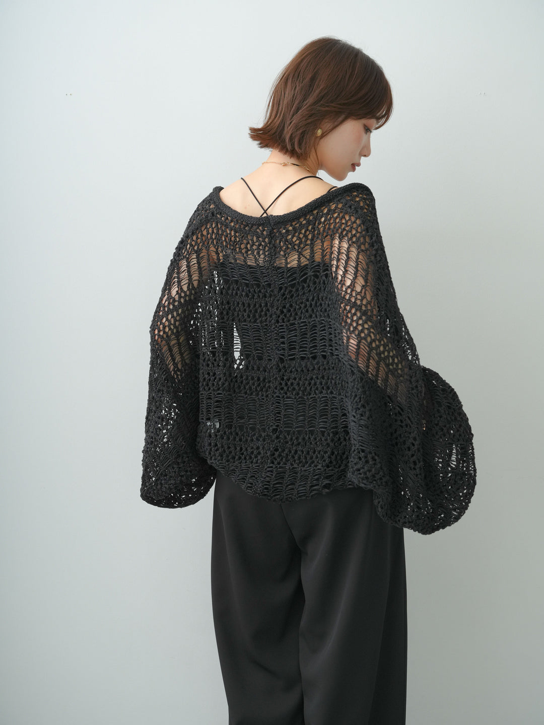 [SET]ミックスメッシュニットボレロ+ミックスメッシュニットボレロ(2set)