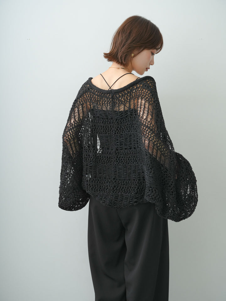 [SET]ミックスメッシュニットボレロ+ミックスメッシュニットボレロ(2set)
