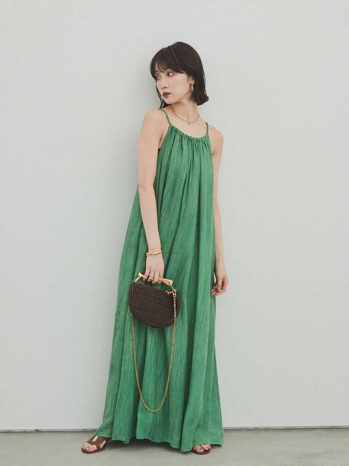 [SET] 不規則染色吊帶裙 + 不規則染色吊帶裙 (2 件套)