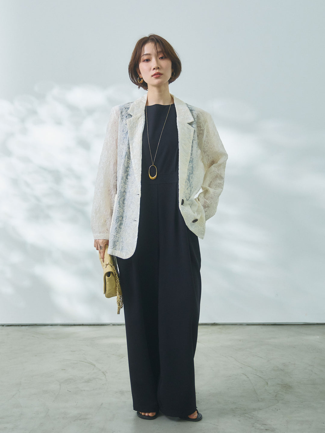 【Allure】[SET]ウエストベルトオールインワン+ウエストベルトオールインワン(2set)