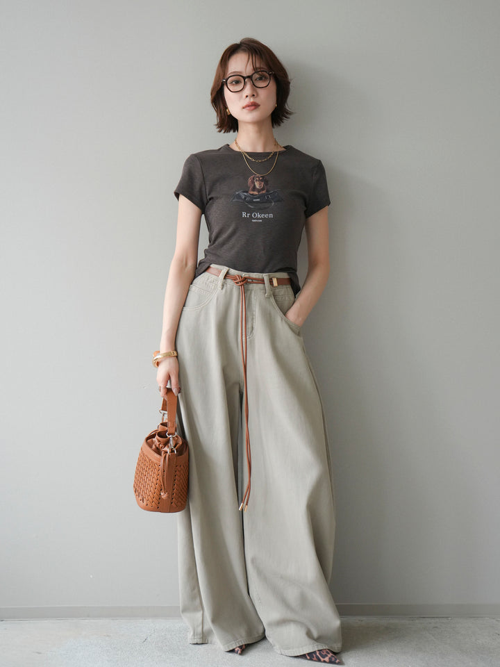 [SET]ドッグコンパクトTEE+選べるアクセセット(2set)