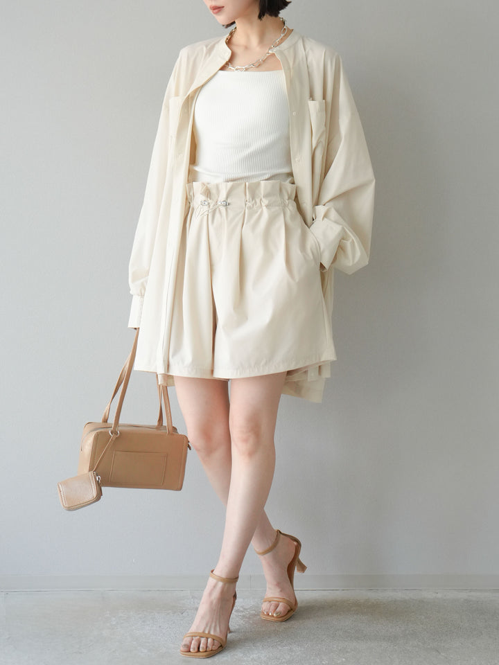 [套裝] ICE TOUCH 2WAY 外套 + ICE TOUCH 荷葉邊褶皺短褲 (2 套)