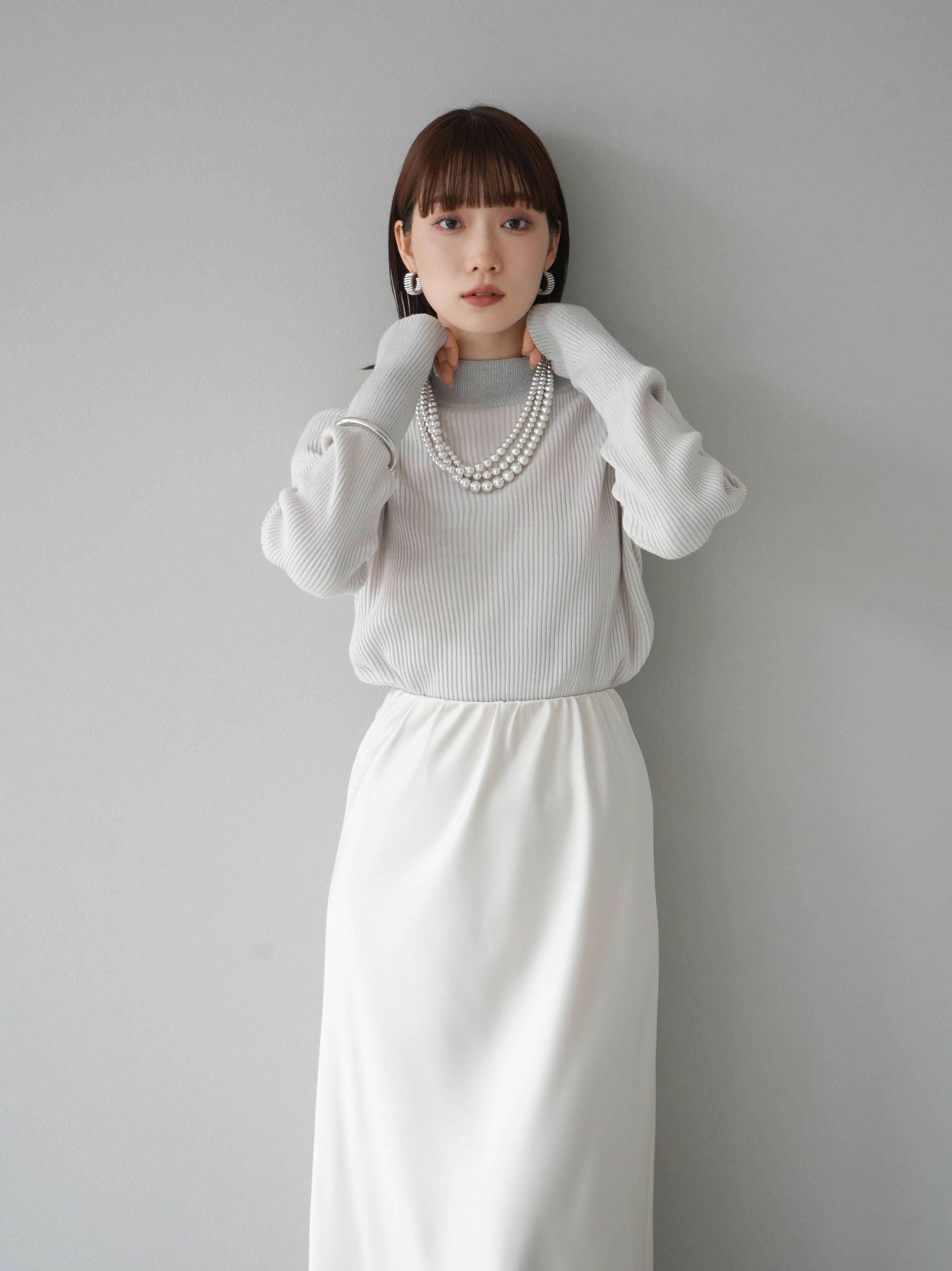 き*こ様 ミナペルホネン　light　shower ニットトップス き*こ様 ミナペルホネン light shower ニットトップス ミナ