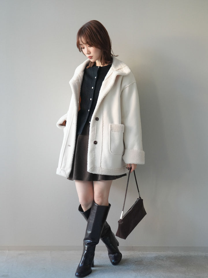 [SET]ベルト付きタックミニスカート+ベルト付きタックミニスカート(2set)