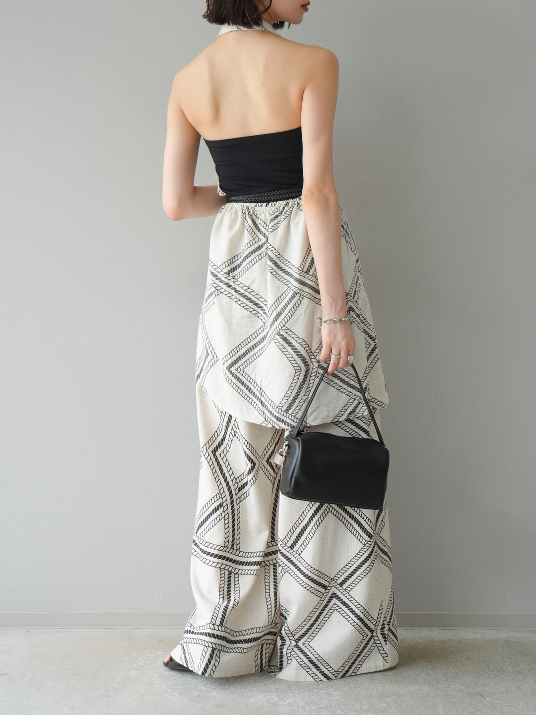 [訂位] 麻繩休閒褲/象牙白