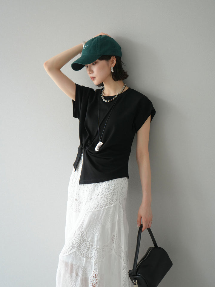 [SET]カシュクールTシャツ＆コームネックレスSET +カシュクールTシャツ＆コームネックレスSET (2set)