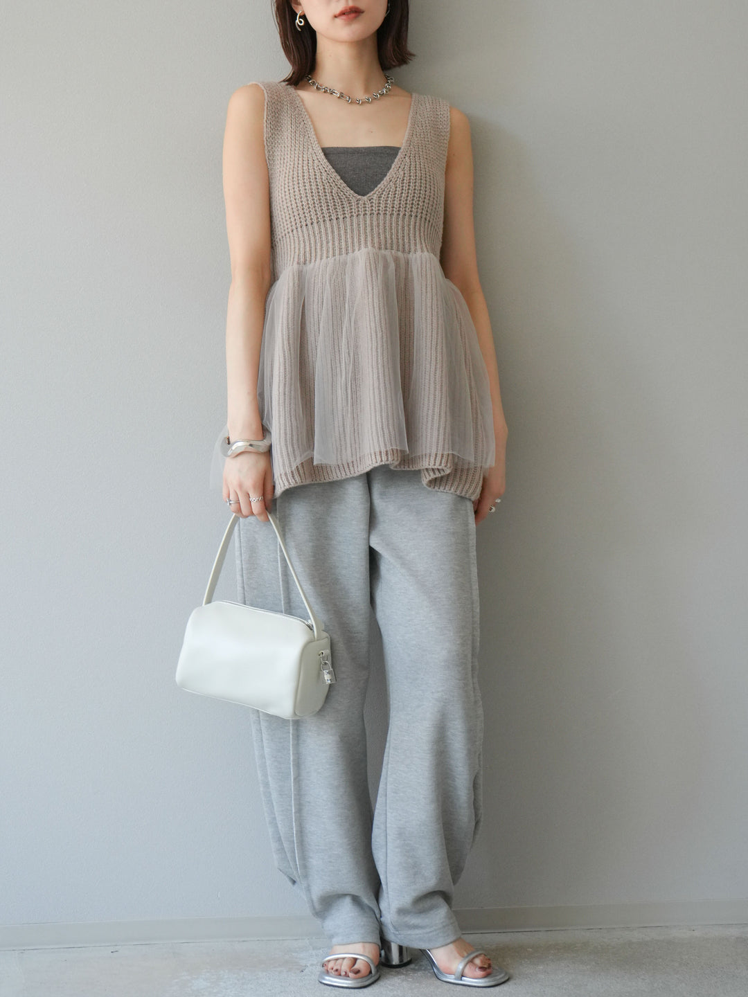 [預購] 2-Way Design 運動褲/灰色