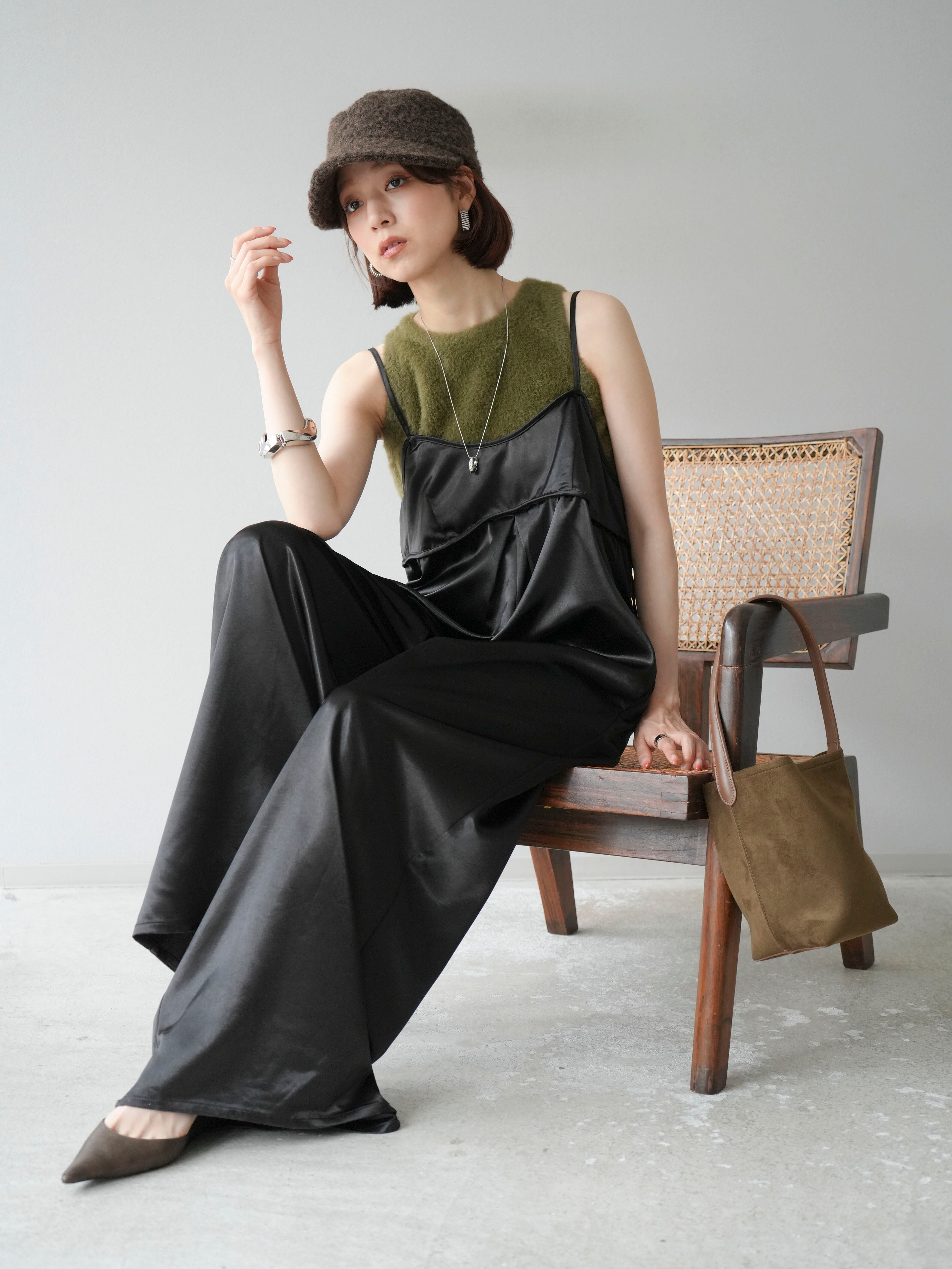 ✨美品✨ローリングストーンズ つなぎ オールインワン ブラック L セール】《追加》ドローストリング オールインワン（つなぎ