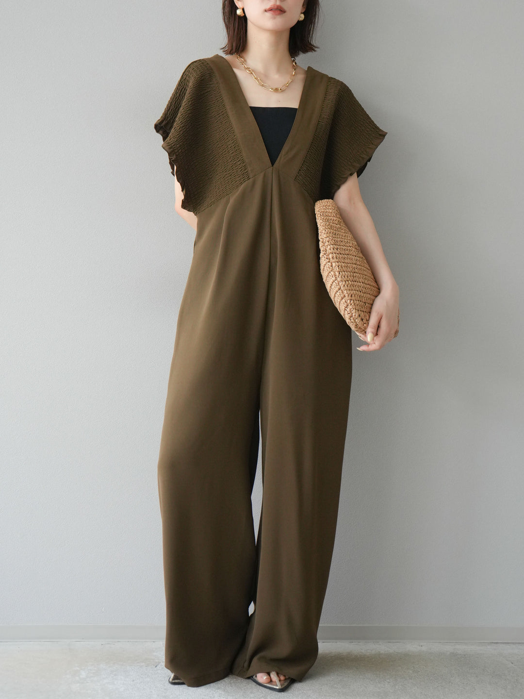 [予約]エステルシャーリングオールインワン/ブラウン