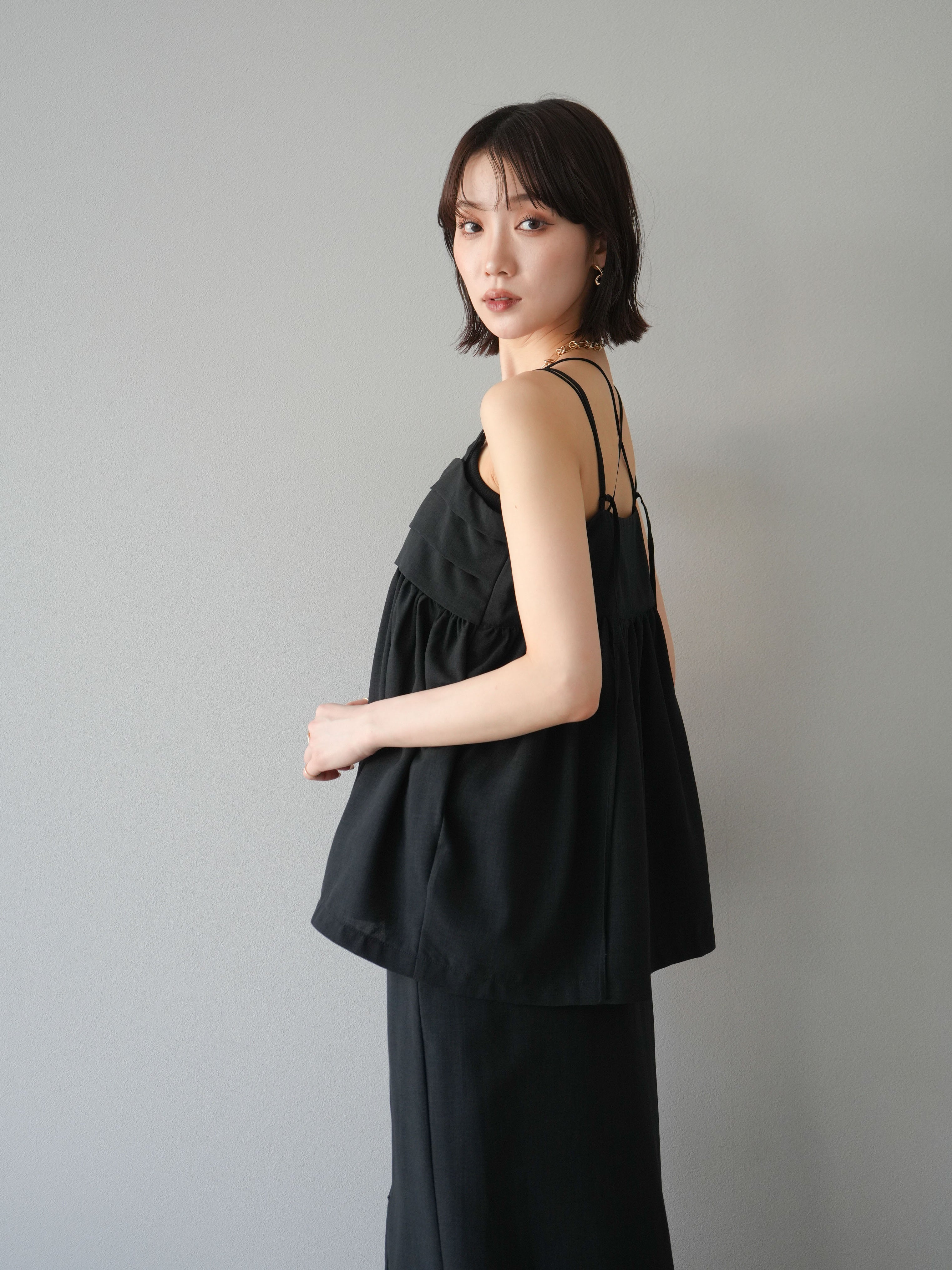 新品 MIESROHE 24SS リネンライク ビスチェ 新品 MIESROHE 24SS リネンライク ビスチェ