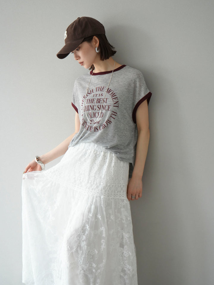 [SET]シアーフライス ロゴプリントT +シアーフライス ロゴプリントT (2set)