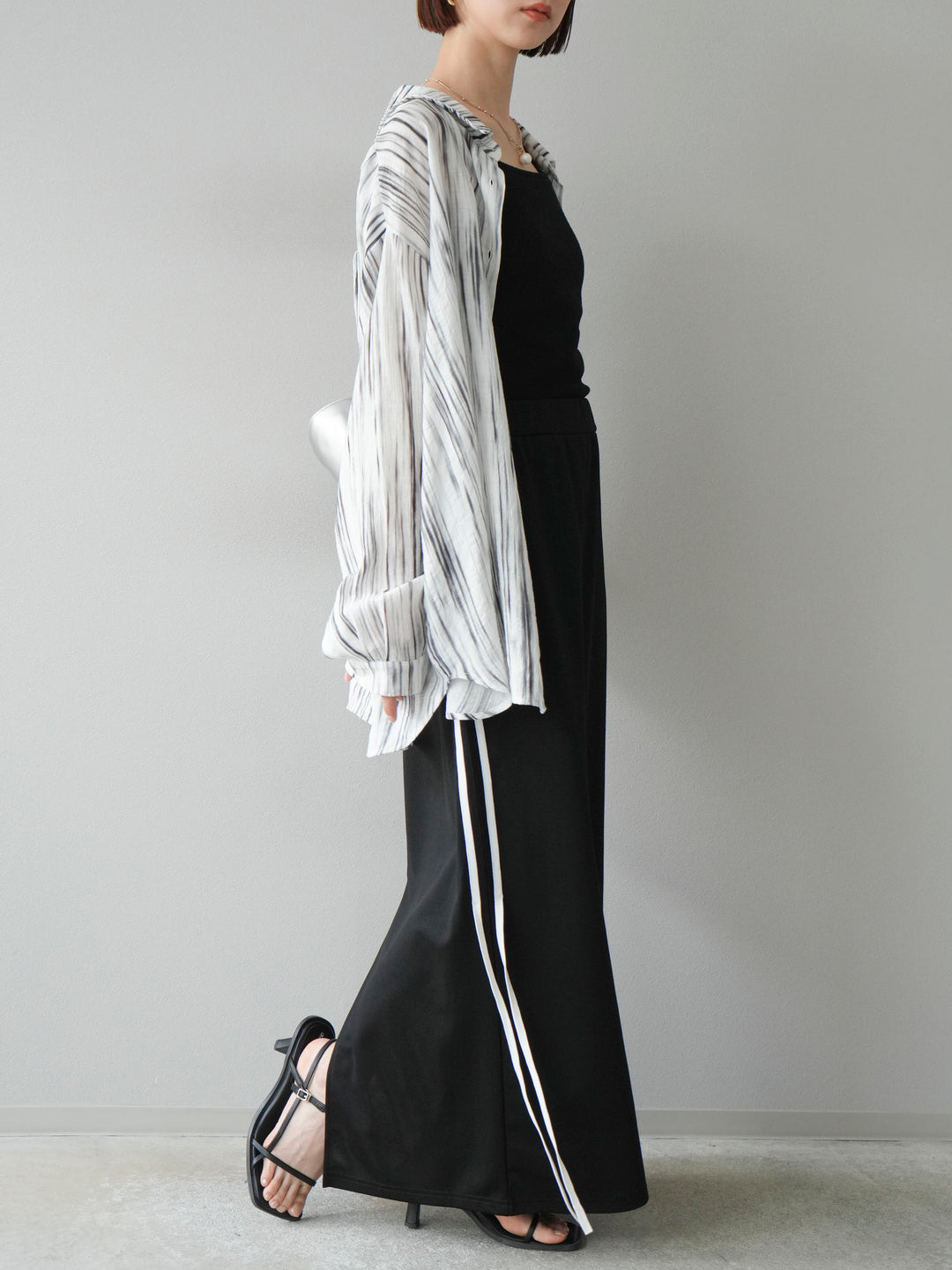 [預購] Sideline 球衣窄裙/黑色