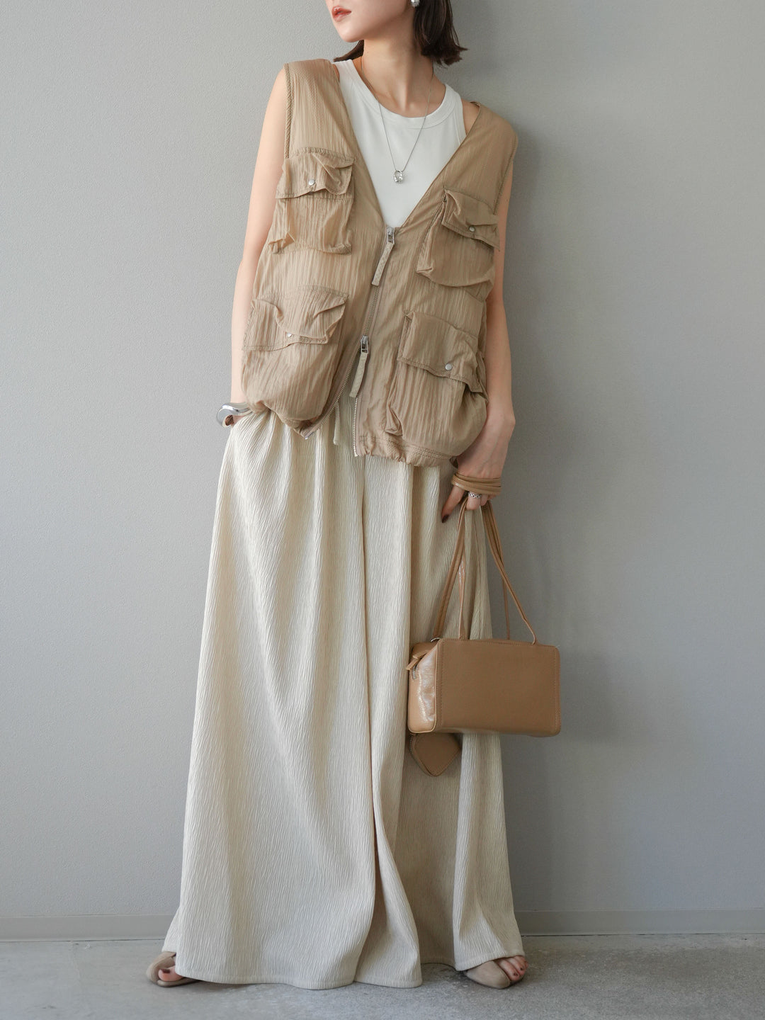 [預購] Willow 寬鬆褲/米色